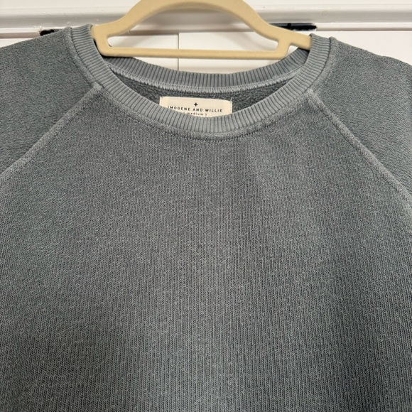imogene + willie cut sleeve sweatshirt - Picture 8 of 9